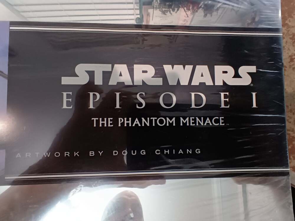 The Phantom Menace Lithographs by Doug Chiang - SEALED - NIB